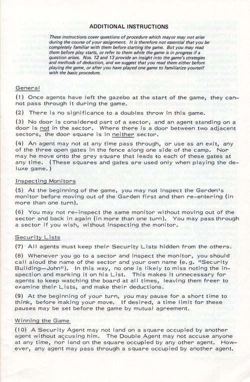 Project KGB  - The Double Agent Rules Page 5