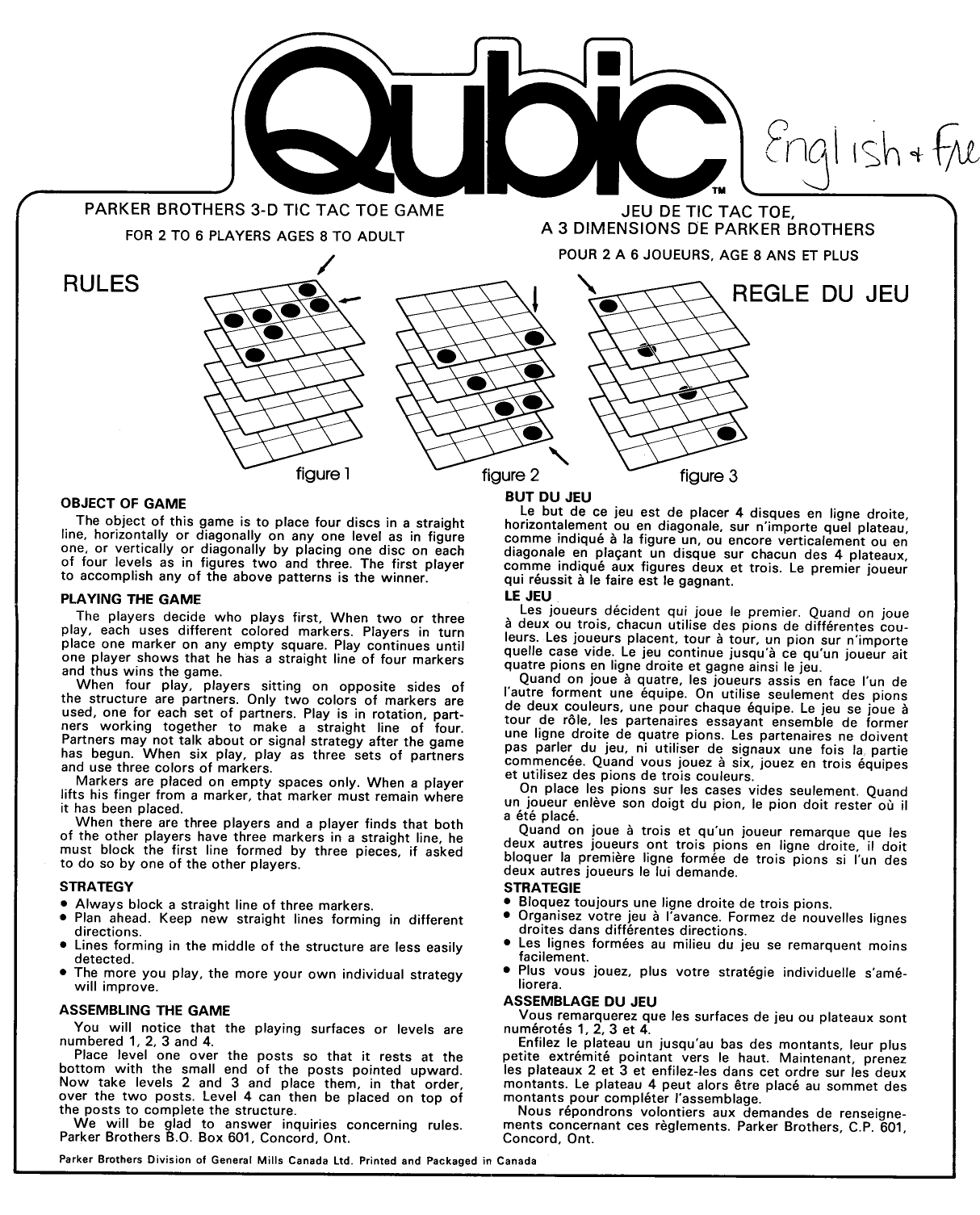 Qubic Rules Page 1