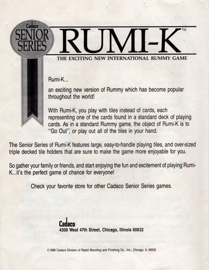 Rumi-K Rules Page 4