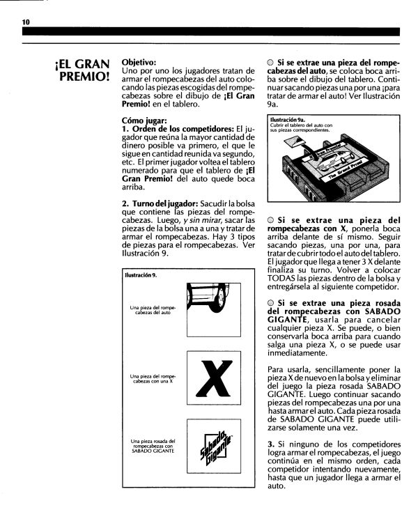 Sabado Gigante Rules Page 9