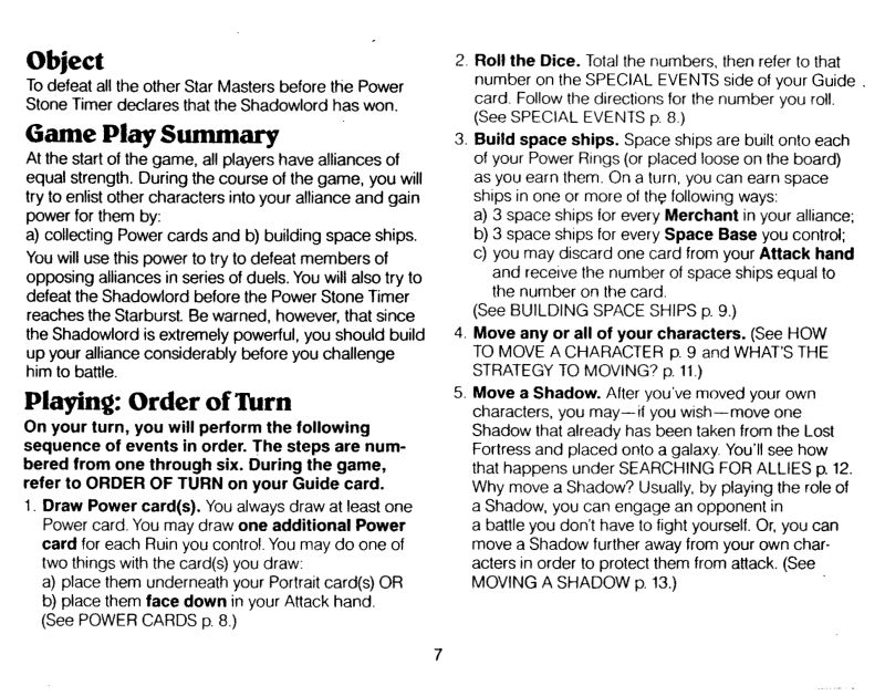 Shadowlord Rules Page 7
