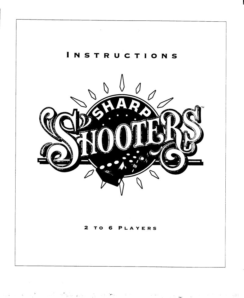 Sharp Shooters Rules Page 1