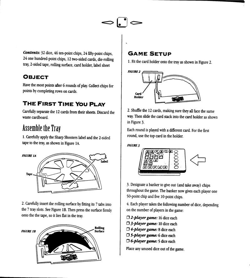 Sharp Shooters Rules Page 2