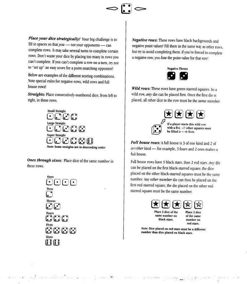 Sharp Shooters Rules Page 4