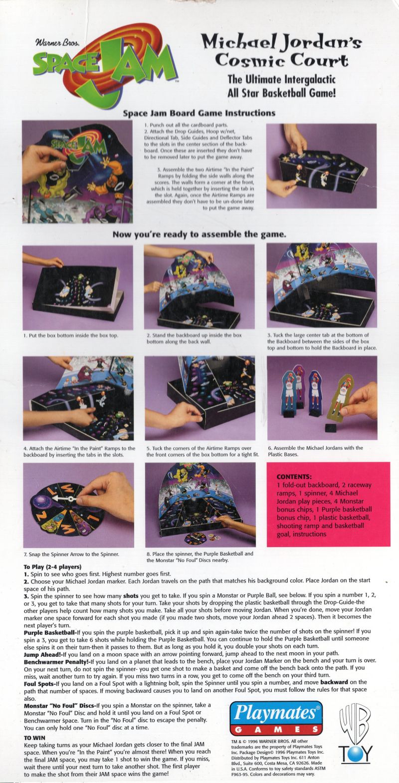 Space Jam Rules Page 1