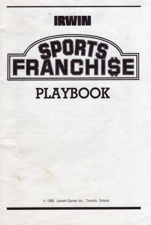 Sports Franchise Rules Page 1
