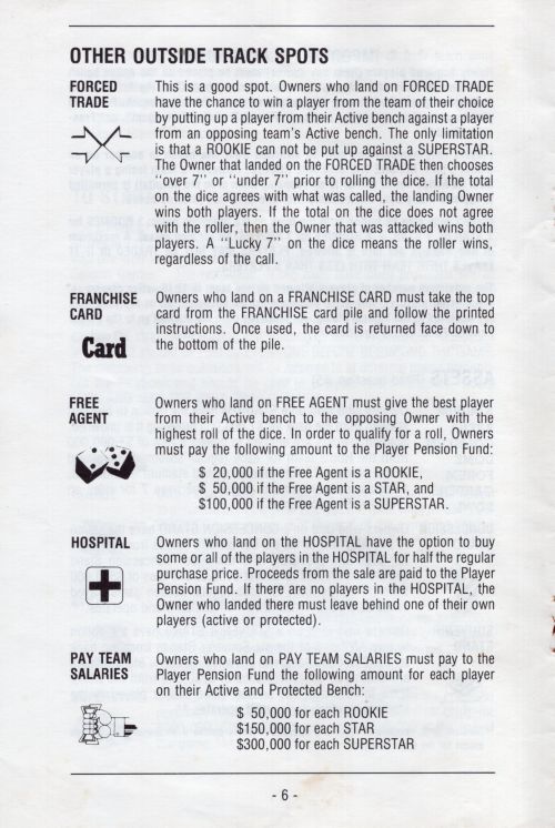Sports Franchise Rules Page 7