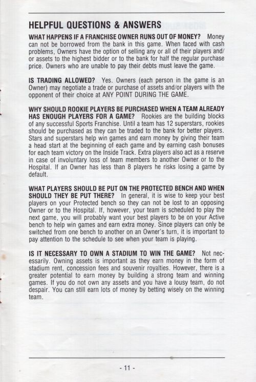Sports Franchise Rules Page 12
