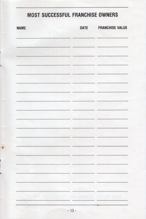 Sports Franchise Rules Page 14