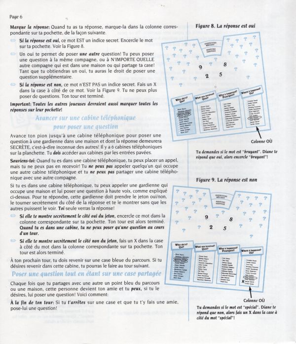 The Baby Sitters Club - Jeu de mystère Rules Page 6