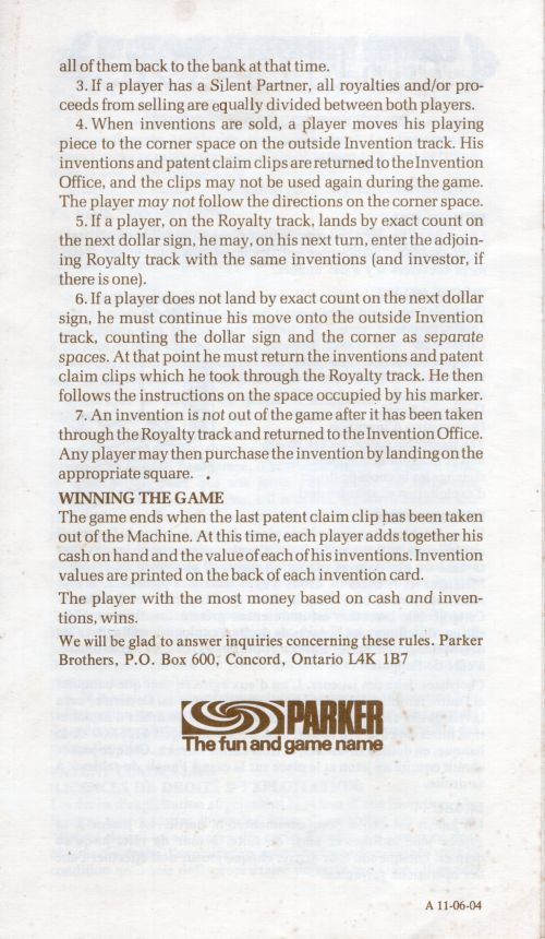 The Inventors Rules Page 4