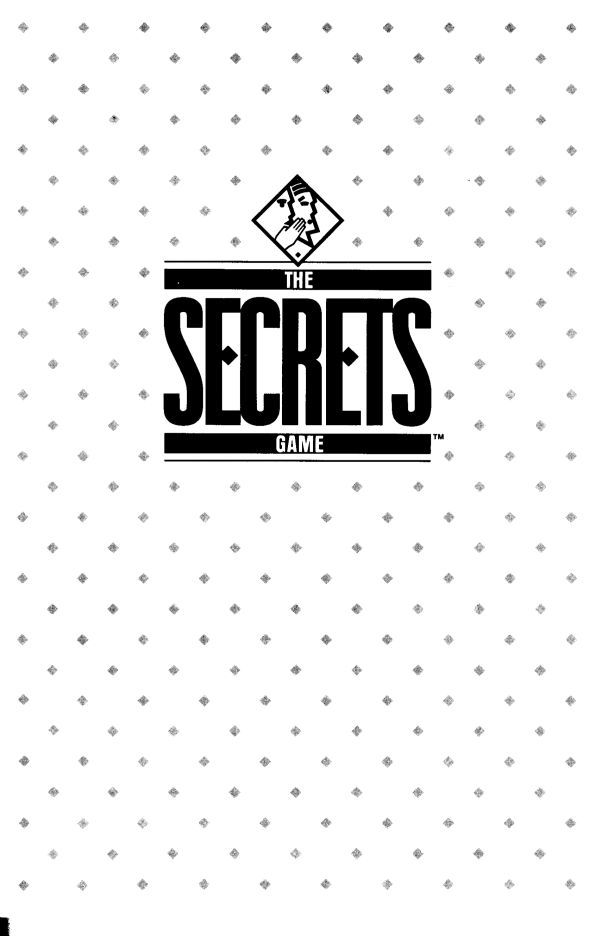 The Secret Game Rules Page 1
