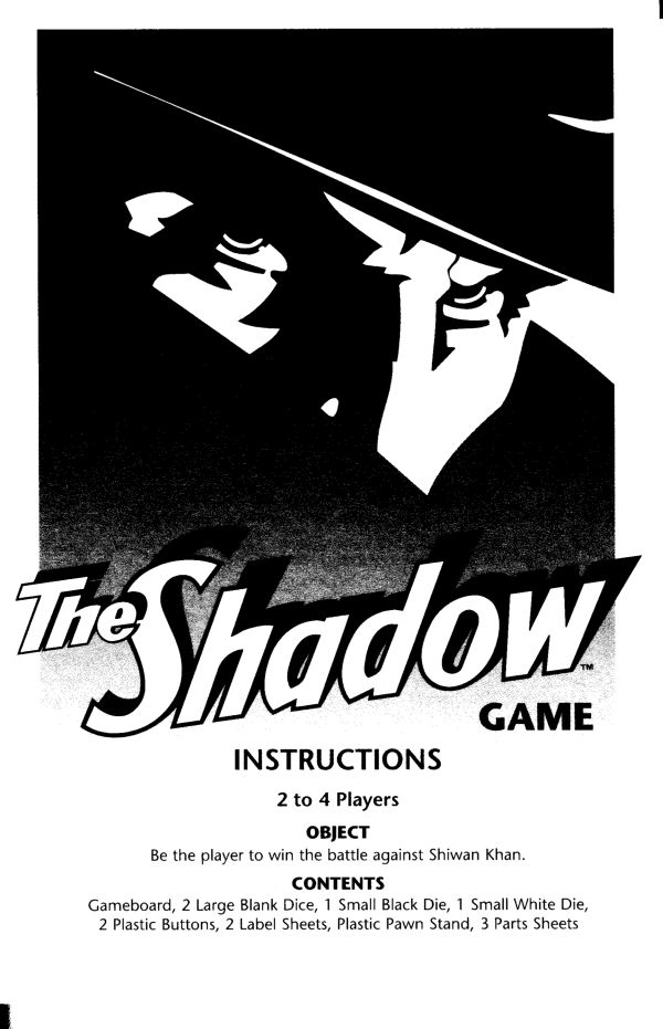 The Shadow Rules Page 1