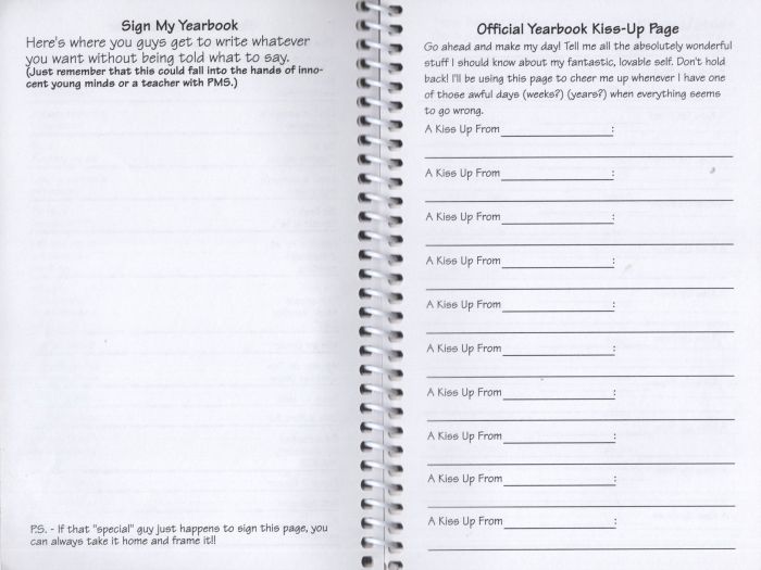 The Yearbook Game Rules Page 7
