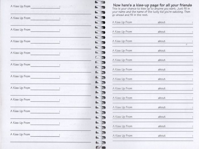 The Yearbook Game Rules Page 8