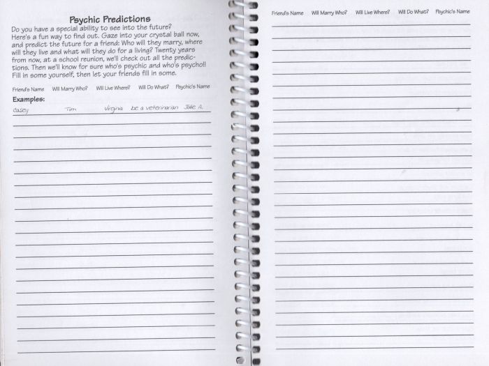 The Yearbook Game Rules Page 10