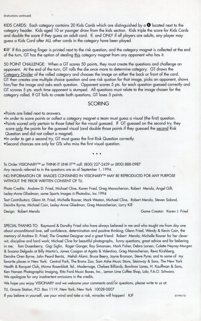 Visionary Rules Page 2