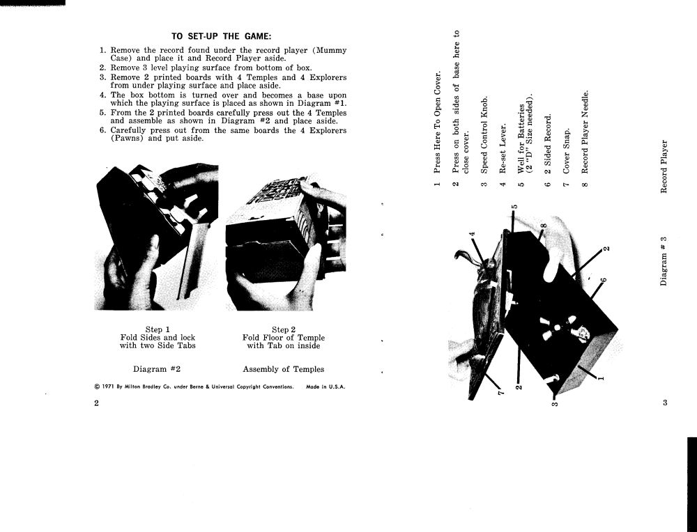 Voice of the Mummy Rules Page 2