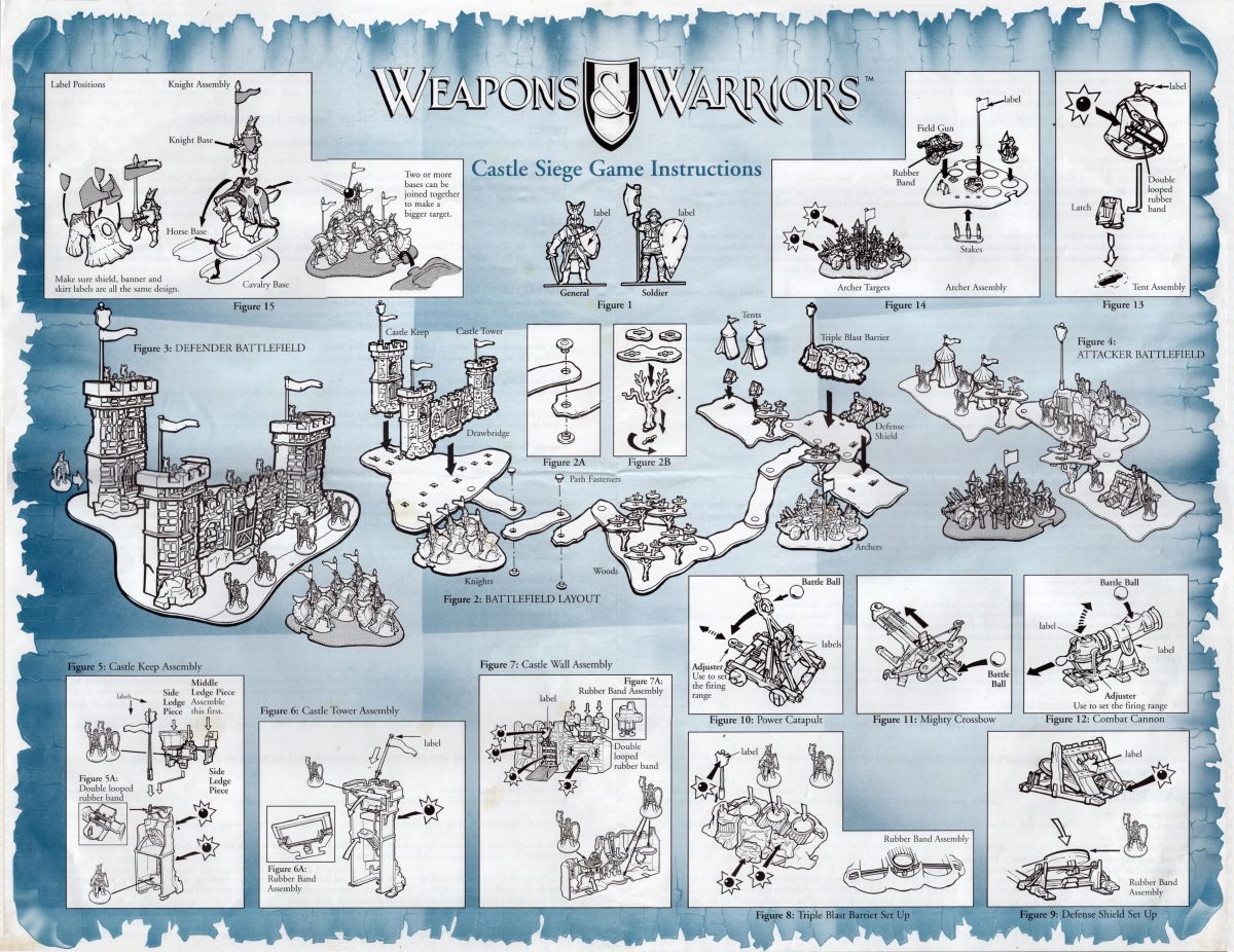 Weapons & Warriors - Castle Siege Game Rules Page 3