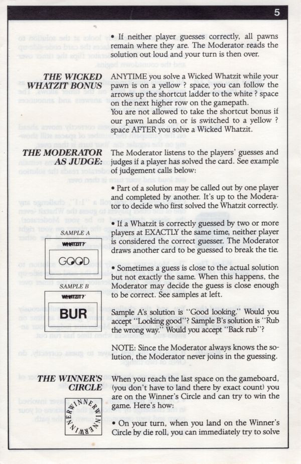 Whatzit Rules Page 5