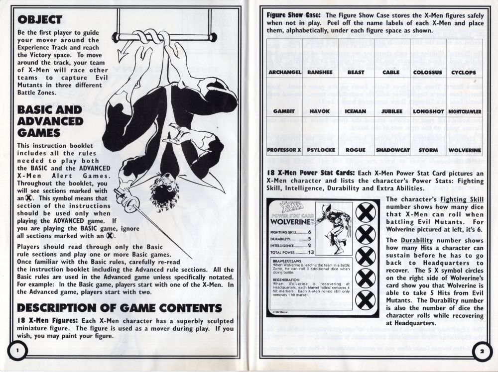 X-Men Alert Rules Page 2