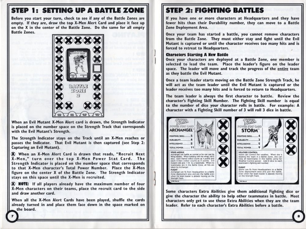 X-Men Alert Rules Page 4