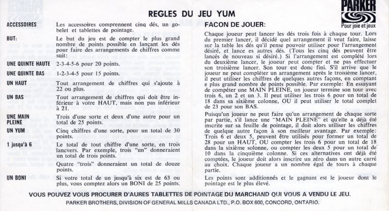 Yum Rules Page 1