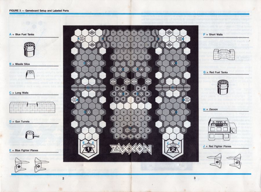 Zaxxon (Canadian Edition) Rules Page 2
