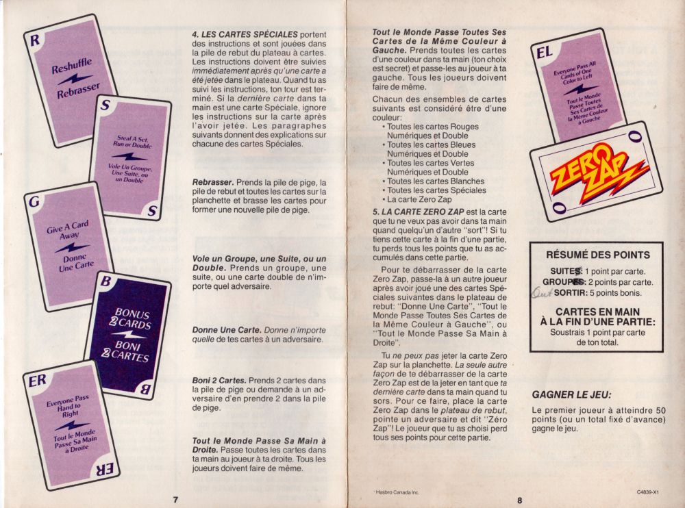 Zero Zap Rules Page 4